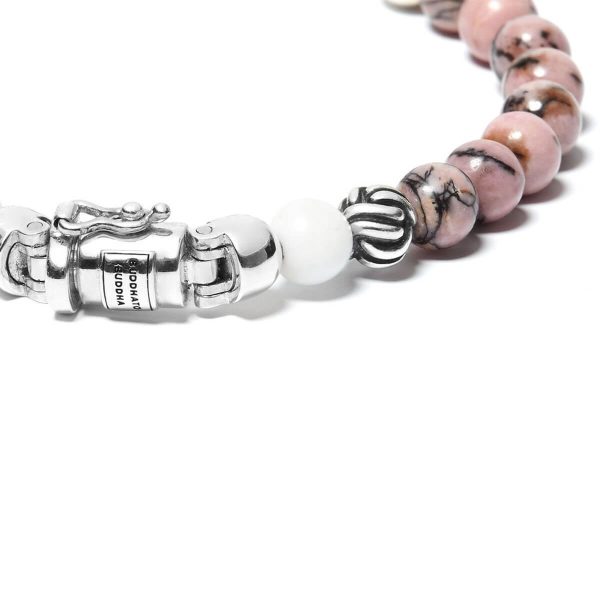 Spirit Bead Mini Pink Rhodonit Bracelet 189 PI 3