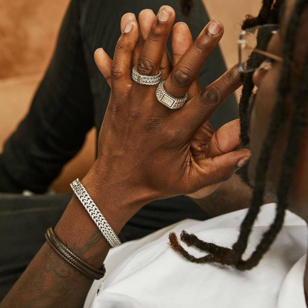 Buddha to Buddha Julius Cuff Silver Bracelet 190 4