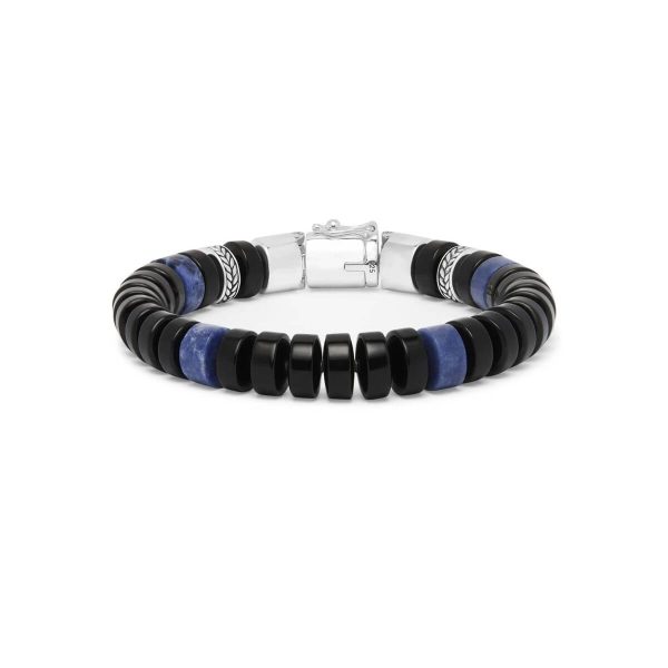 Buddha to Buddha Spirit Bead Onyx Sodalite Bracelet 202 OS 2