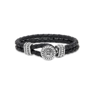 Buddha to Buddha Ben Knot Black Leather Bracelet 220 BL