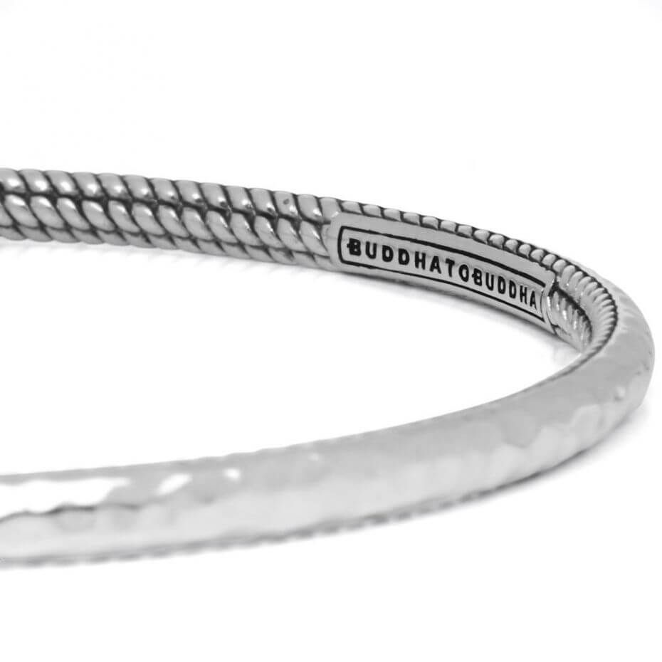 Buddha to Buddha Dunia Ben Inside Polished Silver Bracelet 302 2