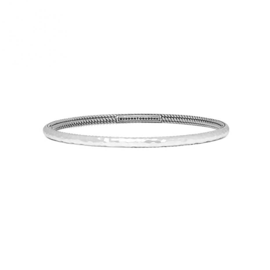 Buddha to Buddha Dunia Ben Inside Polished Silver Bracelet 302
