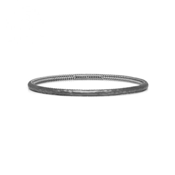 Buddha to Buddha Dunia Ben Inside Black Silver Bracelet 303