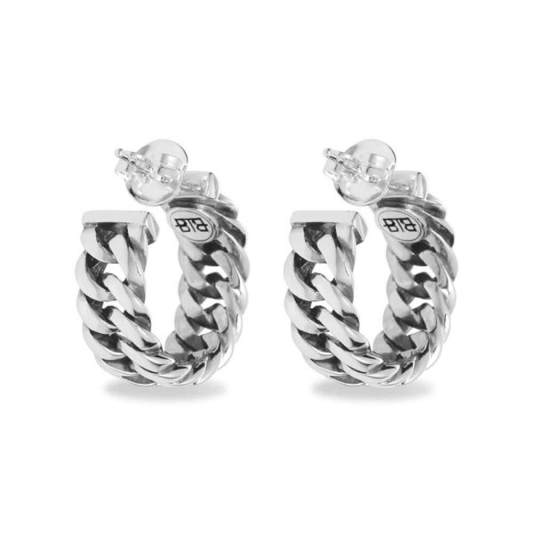 Buddha to Buddha Chain Silver Earrings 432 3