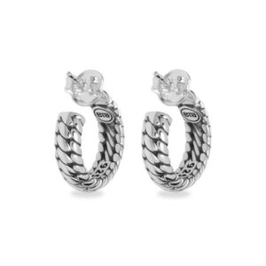 Buddha to Buddha Ben Small Silver Earrings 437 3