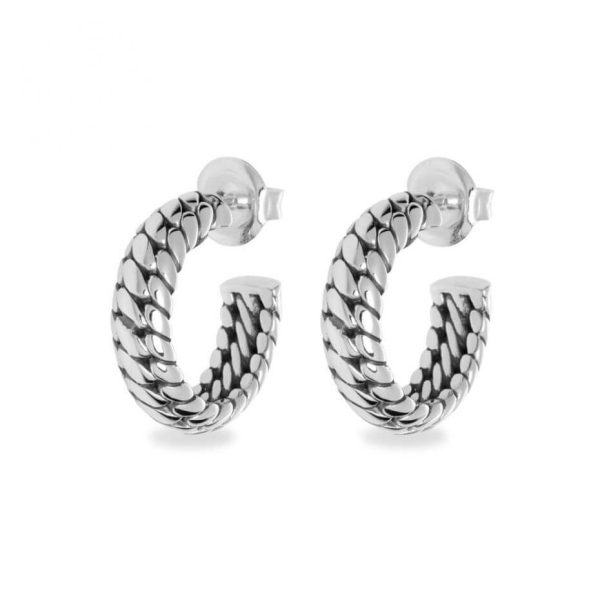 Buddha to Buddha Ben Small Silver Earrings 437