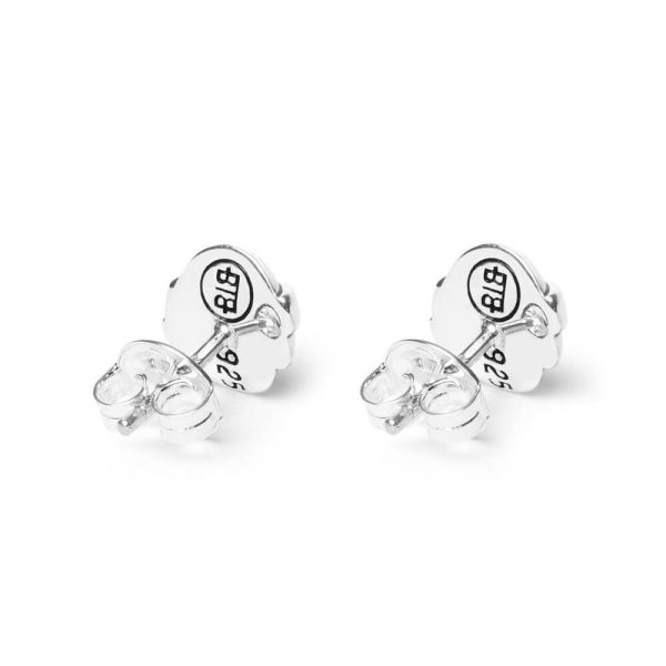 Buddha to Buddha Barbara Chain Earstud Silver Earrings 481 3