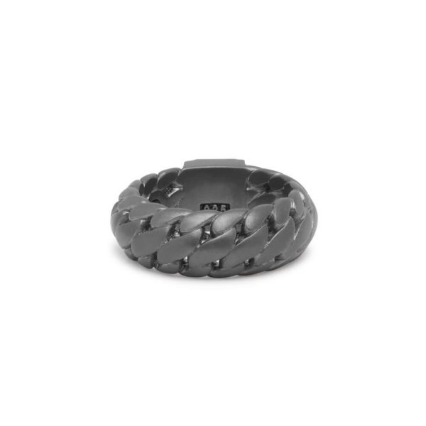 Buddha to Buddha Ben Small Black Rhodium Gold 14kt Ring 542 BRG 3