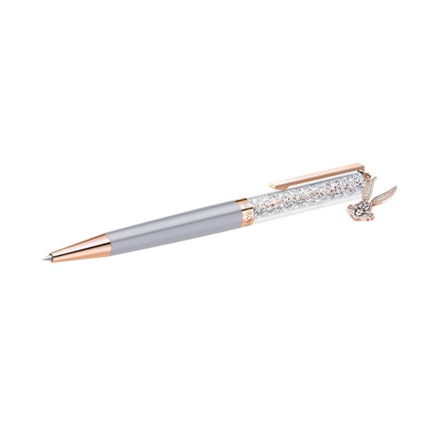 Swarovski Crystalline Warner Bros. Bugs Bunny Pen Gray, Rose-Gold Tone Plated 5479554