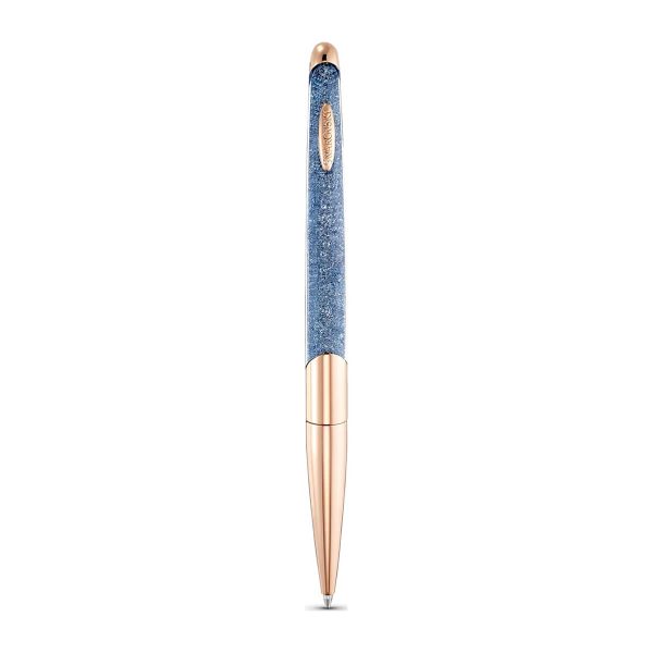 Swarovski Crystalline Nova Anniversary Ballpoint Pen Blue, Rose-Gold Tone 5534317