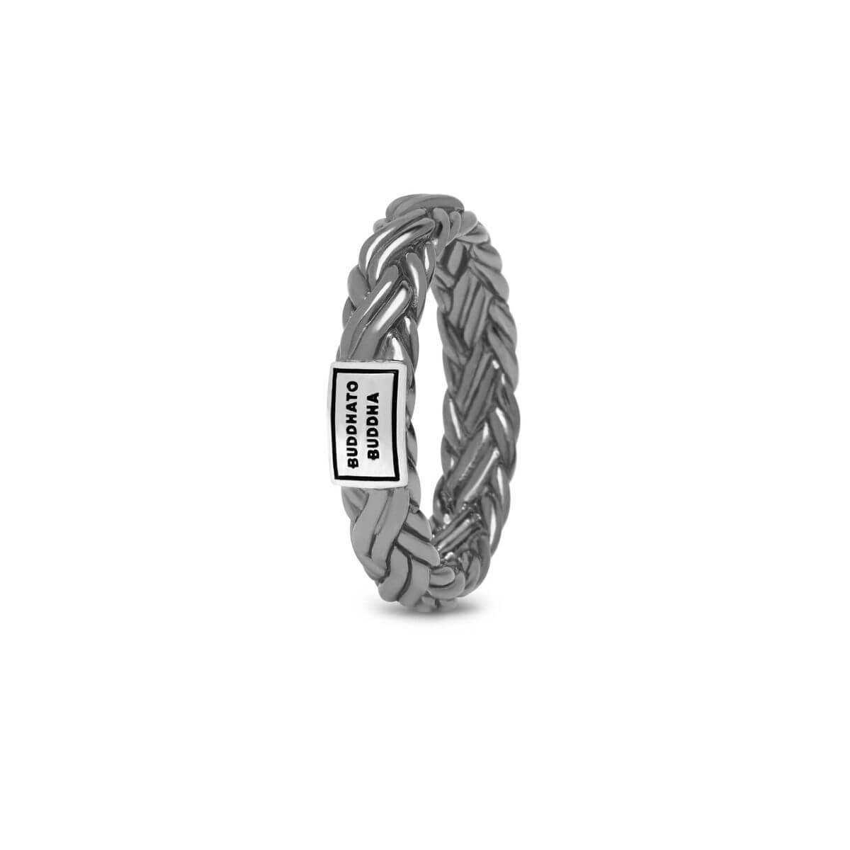 Buddha to Buddha Katja XS Black Rhodium Shine Silver Ring 605 BR SS 2