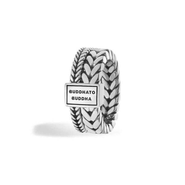 Buddha to Buddha Barbara Double Silver Ring 609 2