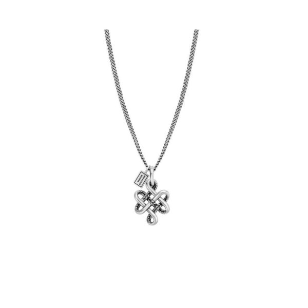 Buddha to Buddha Endless Knot XS Silver Pendant 665 3
