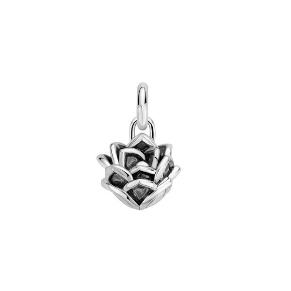 Buddha to Buddha Lotus Silver Pendant 674