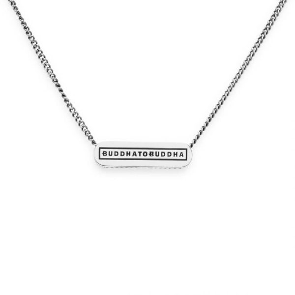 Buddha to Buddha Essential Logo XS Silver Necklace 681