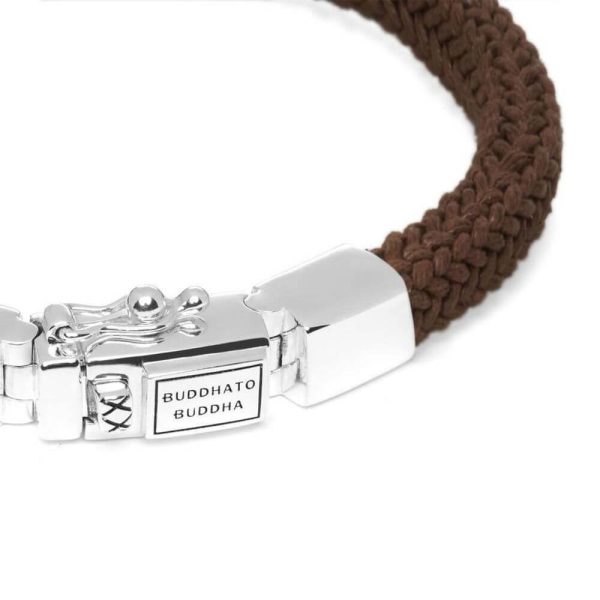 Buddha to Buddha Denise Brown Cord Bracelet 780 BR 2