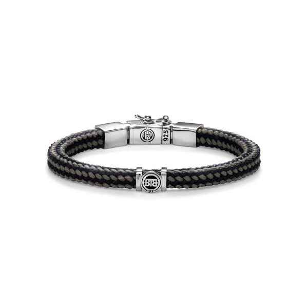 Buddha to Buddha Denise Mix Grey Cord Bracelet 780 MIX GR 2