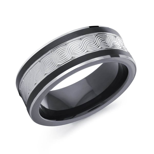 Malo Cobalt 8mm Men's Wedding Band CB-502
