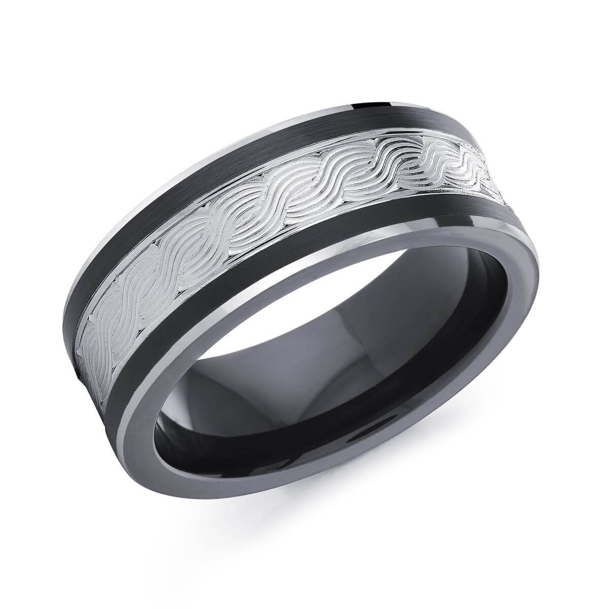CB-502 Malo Cobalt 8mm Men's Wedding Band CB-502