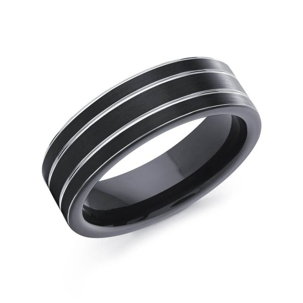 Malo Cobalt 7mm Men's Wedding Band CB-505