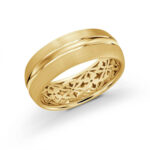 Mardini 8mm Men's Wedding Band in 10K Yellow Gold FJM-017-8Y