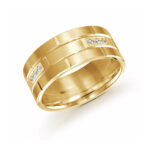 Mardini 9mm Men's Wedding Band in 10K Yellow Gold FJMD-002-9Y18