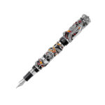 Montegrappa Chaos Limited Edition Silver Fountain Pen Sylvester Stallone ISCHN3SC