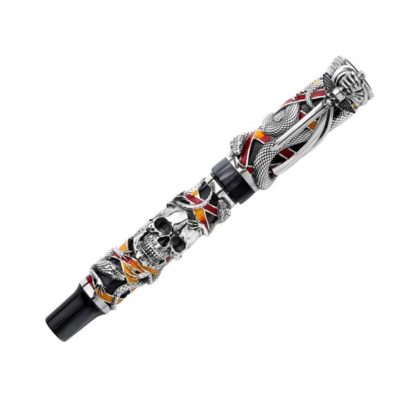 Montegrappa Chaos Limited Edition Silver Fountain Pen Sylvester Stallone ISCHN3SC 3