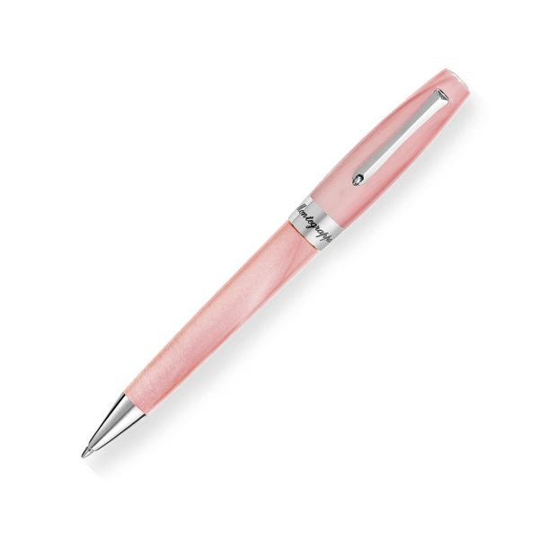 Montegrappa Felicita Ballpoint Pen, Sugar Pink Dust ISFARBIS