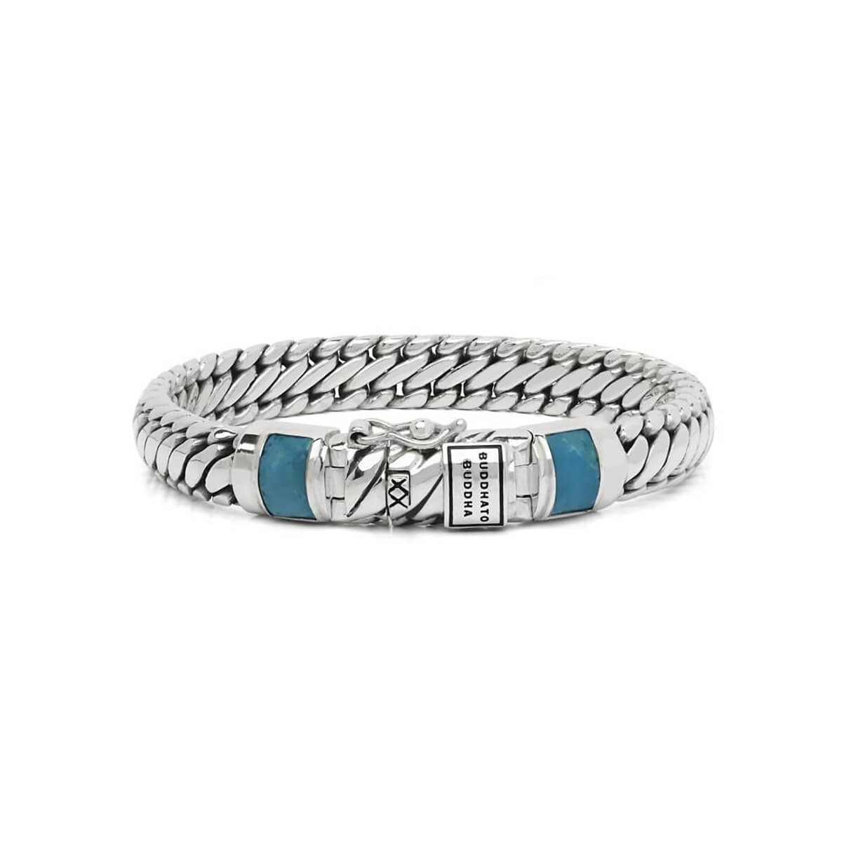 Buddha to Buddha Ben XS Stone Turquoise Silver Bracelet J070 TQ