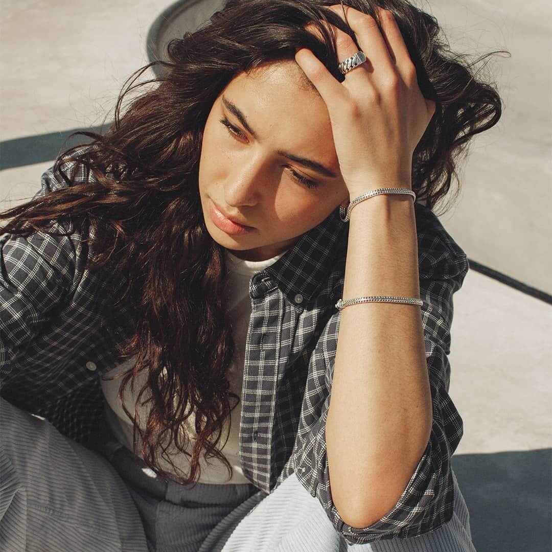 Ben Mini Silver Bracelet J101 3