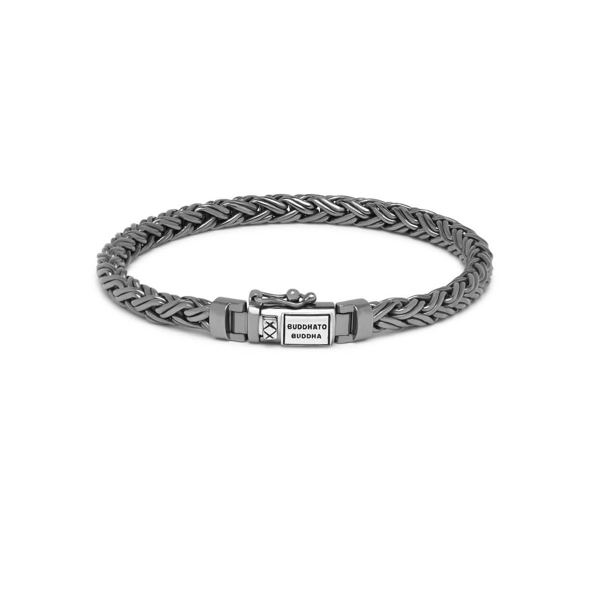 Katja XS Black Rhodium Shine Silver Bracelet J170 BR SS