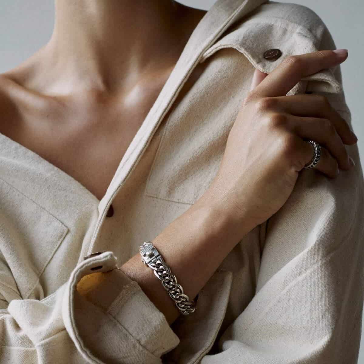 Buddha to Buddha Nathalie XS Silver Bracelet J209 4