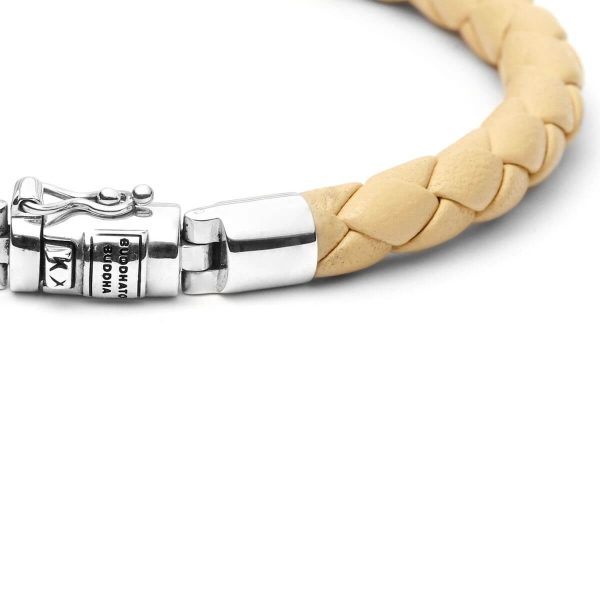 Ben XS Round Abricot Leather Bracelet J545 AB 2