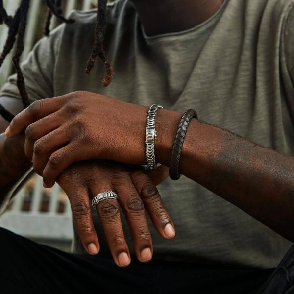 Buddha to Buddha Lars XS Silver Bracelet J796 2