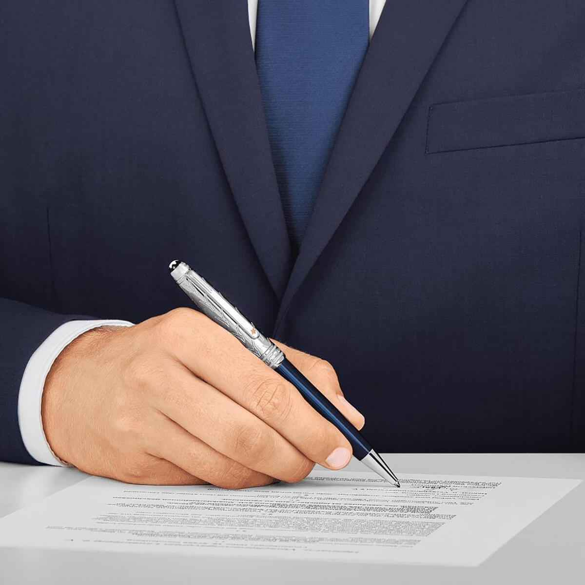 Montblanc Meisterstuck Le Petit Prince Solitaire Doué Classique Ballpoint Pen 118063 2