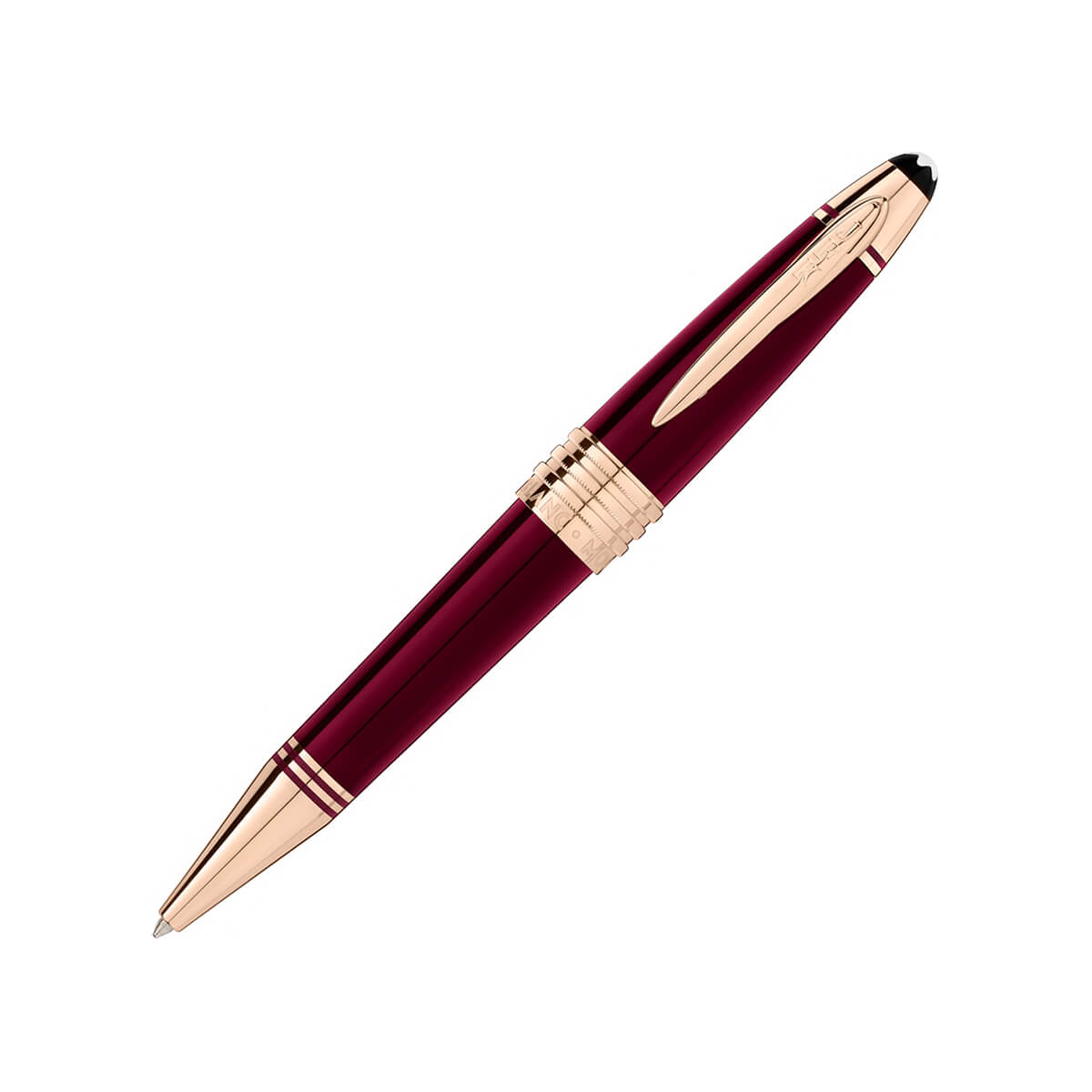 MB118083 Montblanc John F. Kennedy Special Edition Burgundy Ballpoint Pen 118083