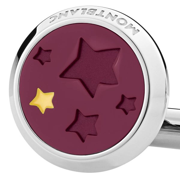 Montblanc Cufflinks Le Petit Prince Y3 Steel Lacquer 126099 2