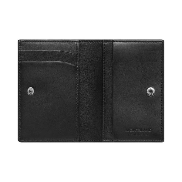 Montblanc Meisterstuck Soft Grain Wallet Business Card Holder with Banknote Compartment 126259 2