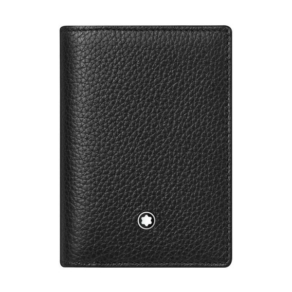 Montblanc Meisterstuck Soft Grain Wallet Business Card Holder with Banknote Compartment 126259