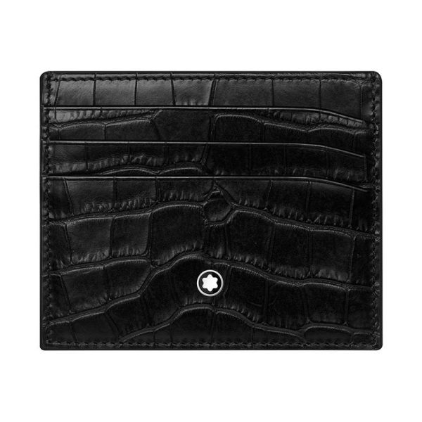 Montblanc Meisterstuck Selection Leather Pocket Card Holder 6cc 126649