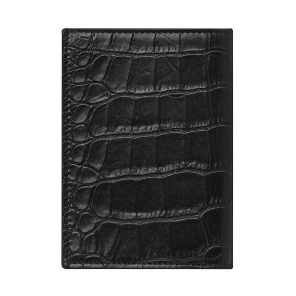 Montblanc Meisterstuck Selection Leather Business Card Holder with Banknote Compartment 126653 3