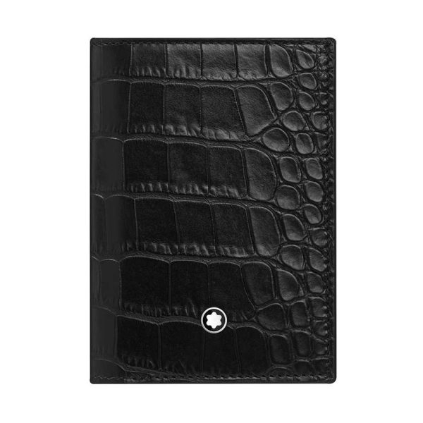 Montblanc Meisterstuck Selection Leather Business Card Holder with Banknote Compartment 126653