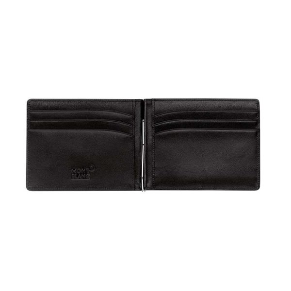 Montblanc Meisterstuck Leather Wallet 6cc with Money Clip 5525 2