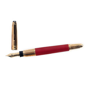 Montblanc Mozart Coral Vermeil Fountain Pen 5856 2