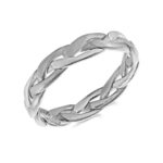 Mardini 5mm Men's Wedding Band in 10K White Gold MRD-129-5W
