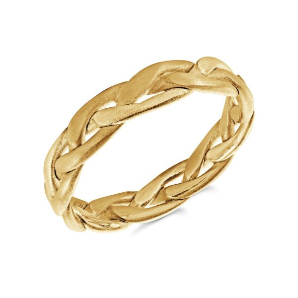Mardini 5mm Men's Wedding Band in 10K Yellow Gold MRD-129-5Y