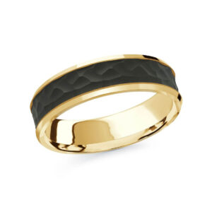 Mardini 6mm Men's Wedding Band in 14K Yellow Gold MRDA-075-6Y