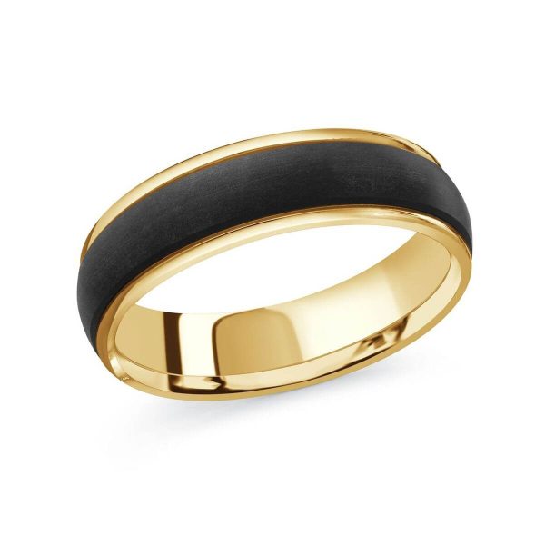 Mardini 6mm Men's Wedding Band in 14K Yellow Gold MRDA-091-6Y