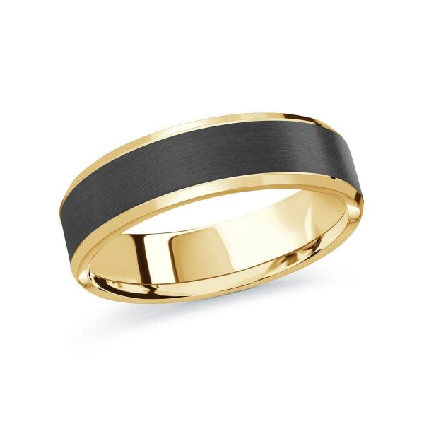 Mardini 6mm Men's Wedding Band in 14K Yellow Gold MRDA-093-6Y